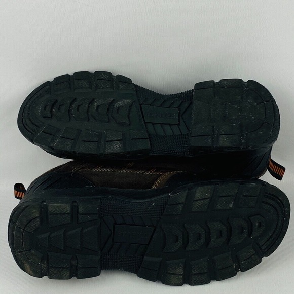 Mens 7M Brahma Kane Boots Brown Suede Leather Steel Toe Waterproof Work Hiking - Picture 7 of 10